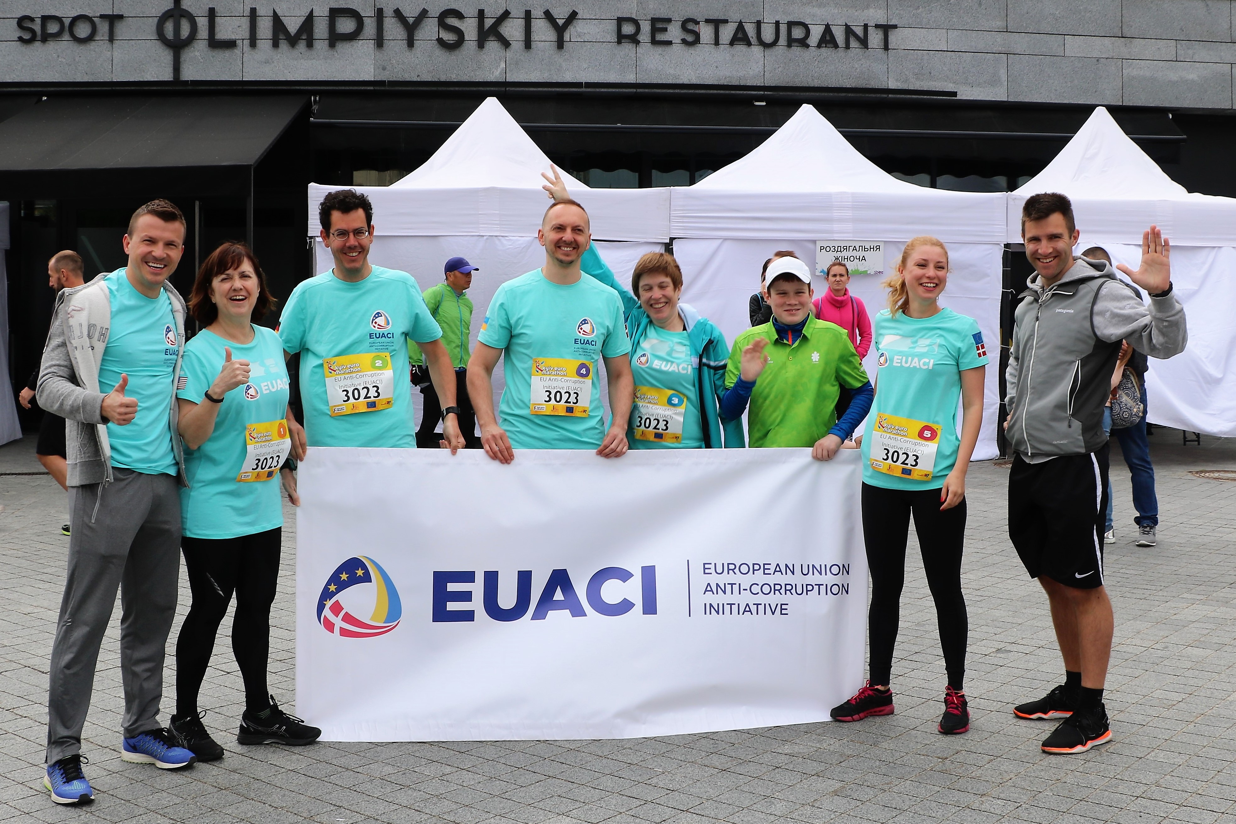 EUACI team ran Kyiv Euro-marathon